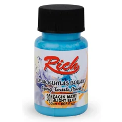 Rich Farba do tkanin Opaque - - Light Blue, 50 ml