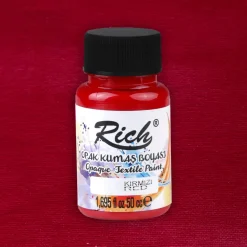 Rich Farba do tkanin Opaque - - Red, 50 ml