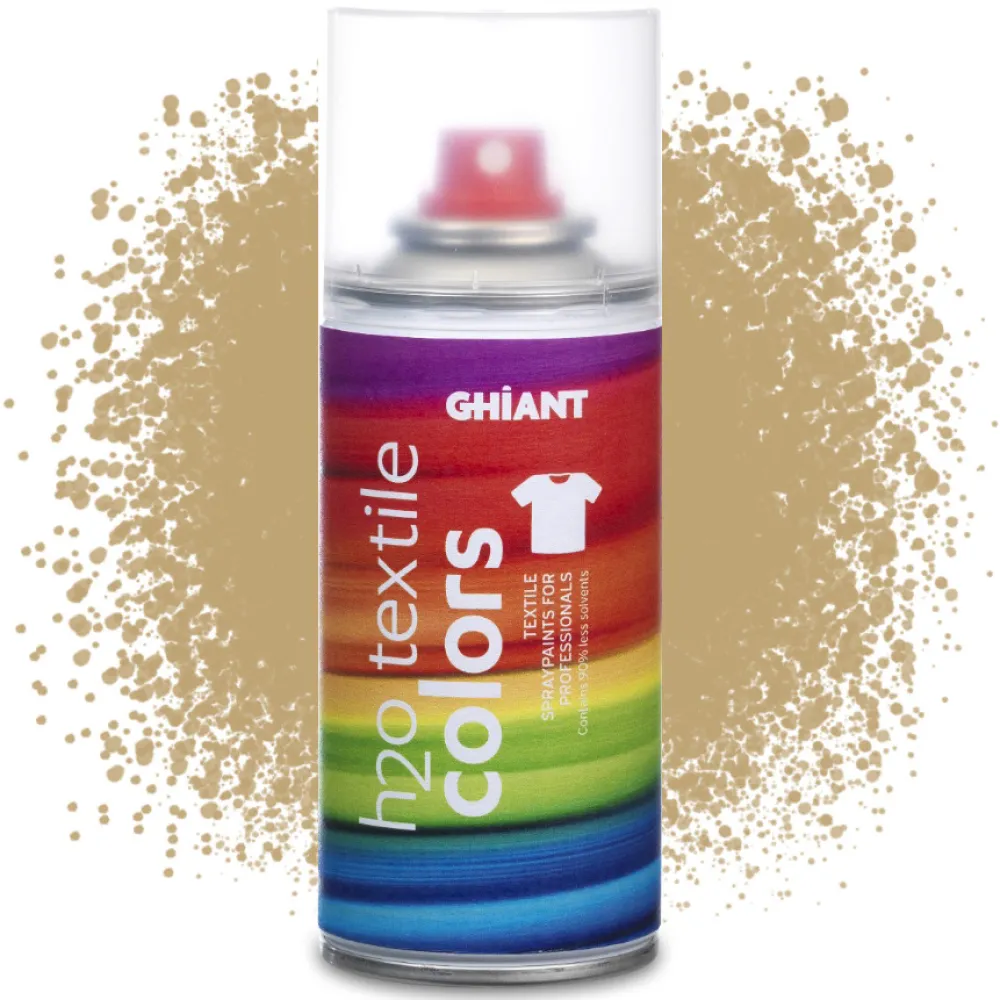 Ghiant Farba do tkanin w sprayu H2O Textile Colors - - złota, 150 ml