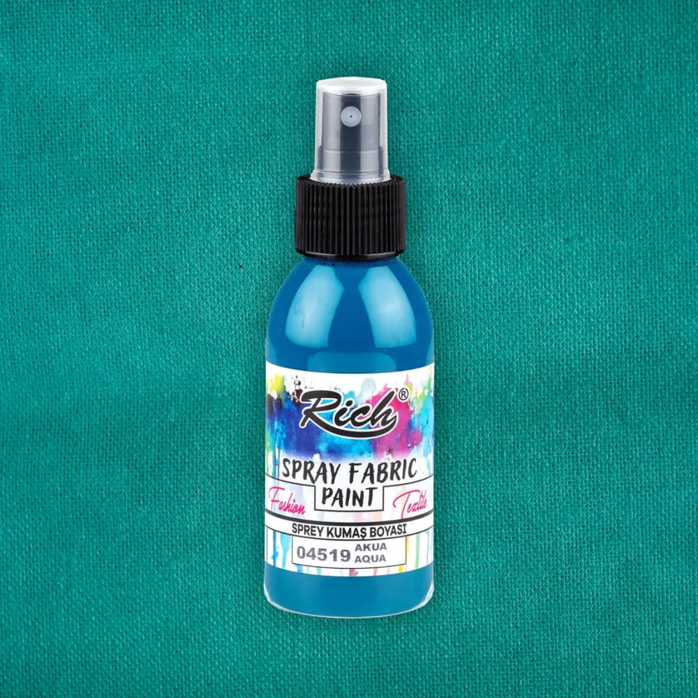 Rich Farba do tkanin w sprayu - - Aqua, 100 ml