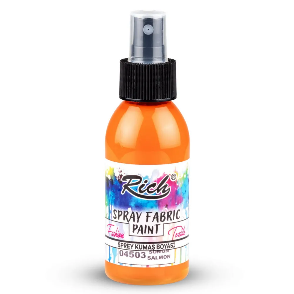 Rich Farba do tkanin w sprayu - - Salmon, 100 ml
