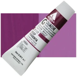 Holbein Farba gwasz Acryla Gouache - - Deep Magenta, 20 ml