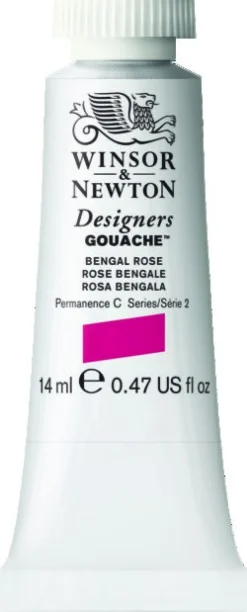 Winsor & Newton Farba gwasz Designers Gouache - - Bengal Rose, 14 ml ><noscript><img width=
