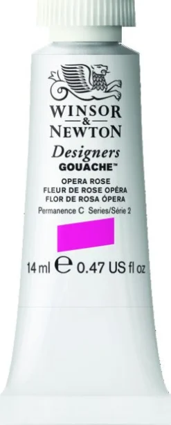 Winsor & Newton Farba gwasz Designers Gouache - - Opera Rose, 14 ml > Farby Gwasze I Tempery