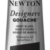 Winsor & Newton Farba gwasz Designers Gouache - - Ivory Black, 37 ml