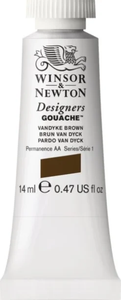 Winsor & Newton Farba gwasz Designers Gouache - - Ultramarine Green Shade, 14 ml > Farby Gwasze I Tempery