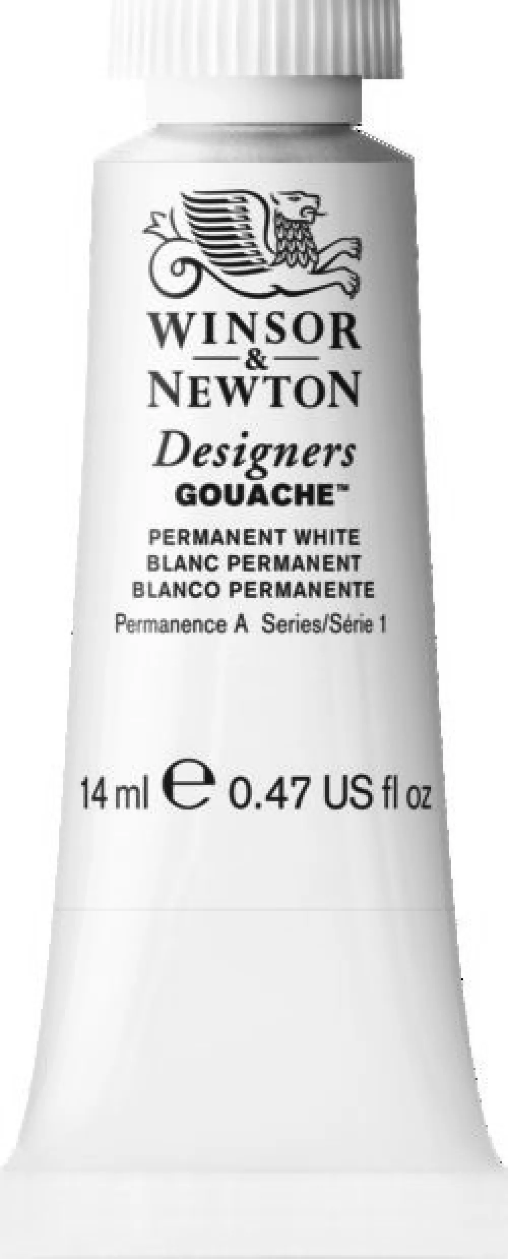 Winsor & Newton Farba gwasz Designers Gouache - - Permanent White, 14 ml