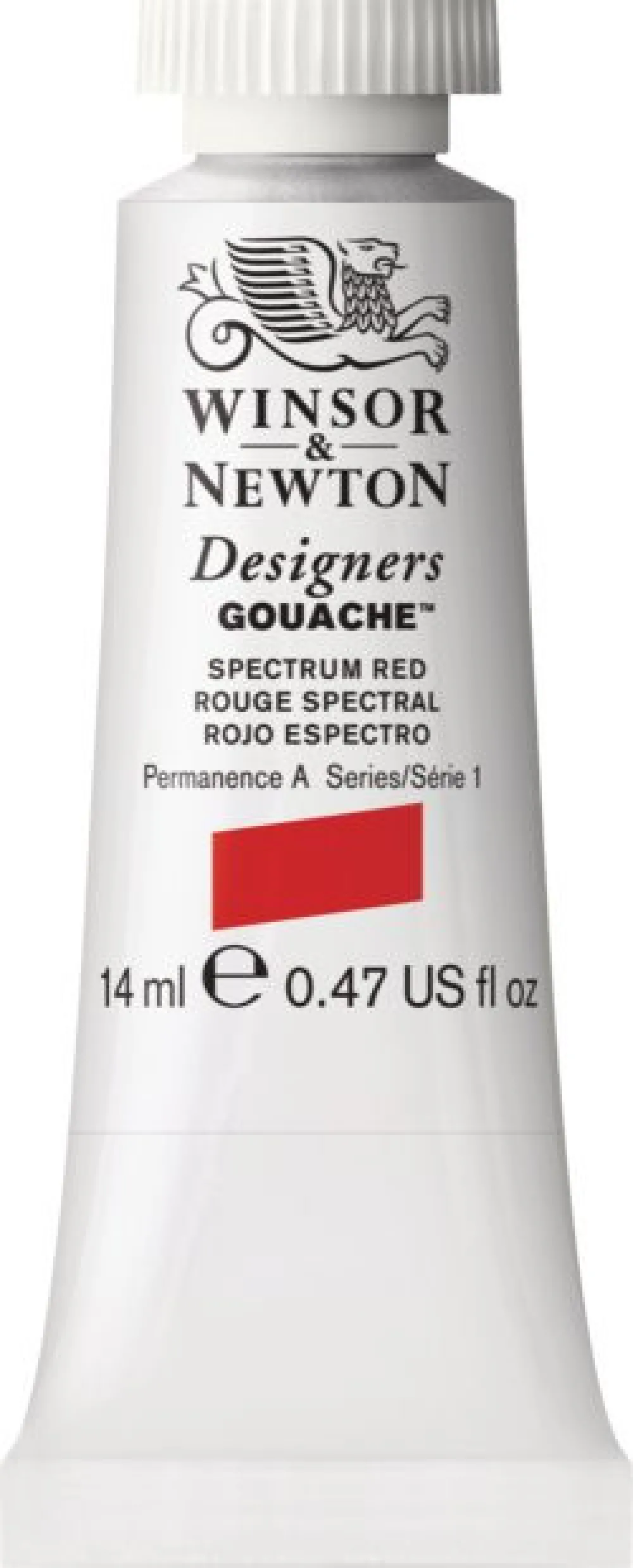Winsor & Newton Farba gwasz Designers Gouache - - Spectrum Red, 14 ml
