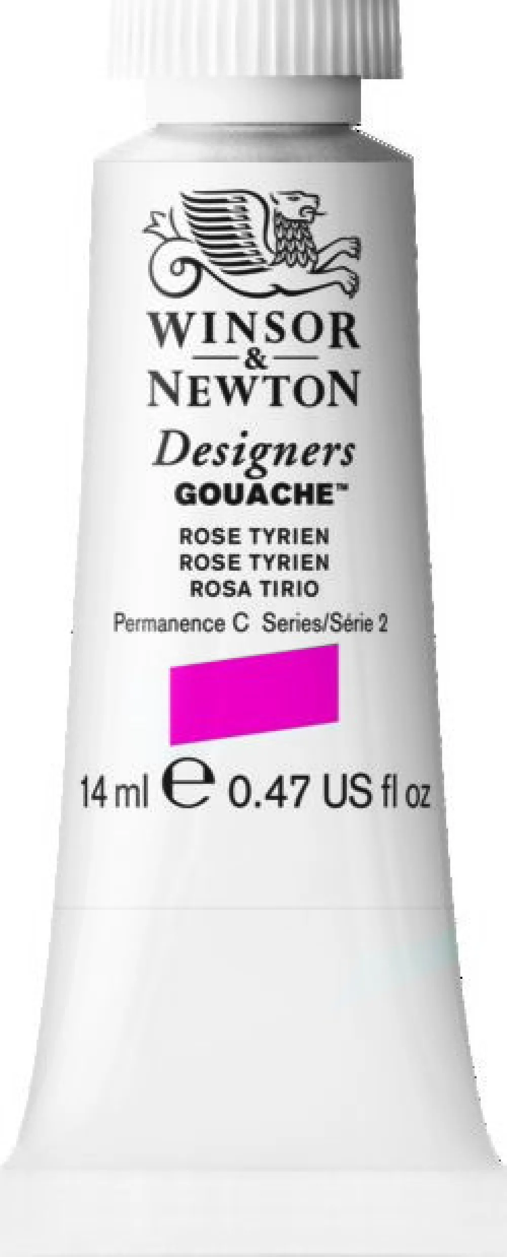 Winsor & Newton Farba gwasz Designers Gouache - - Rose Tyrien, 14 ml