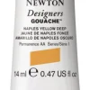 Winsor & Newton Farba gwasz Designers Gouache - - Naples Yellow Deep, 14 ml