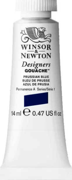 Winsor & Newton Farba gwasz Designers Gouache - - Primary Yellow, 14 ml > Farby Gwasze I Tempery