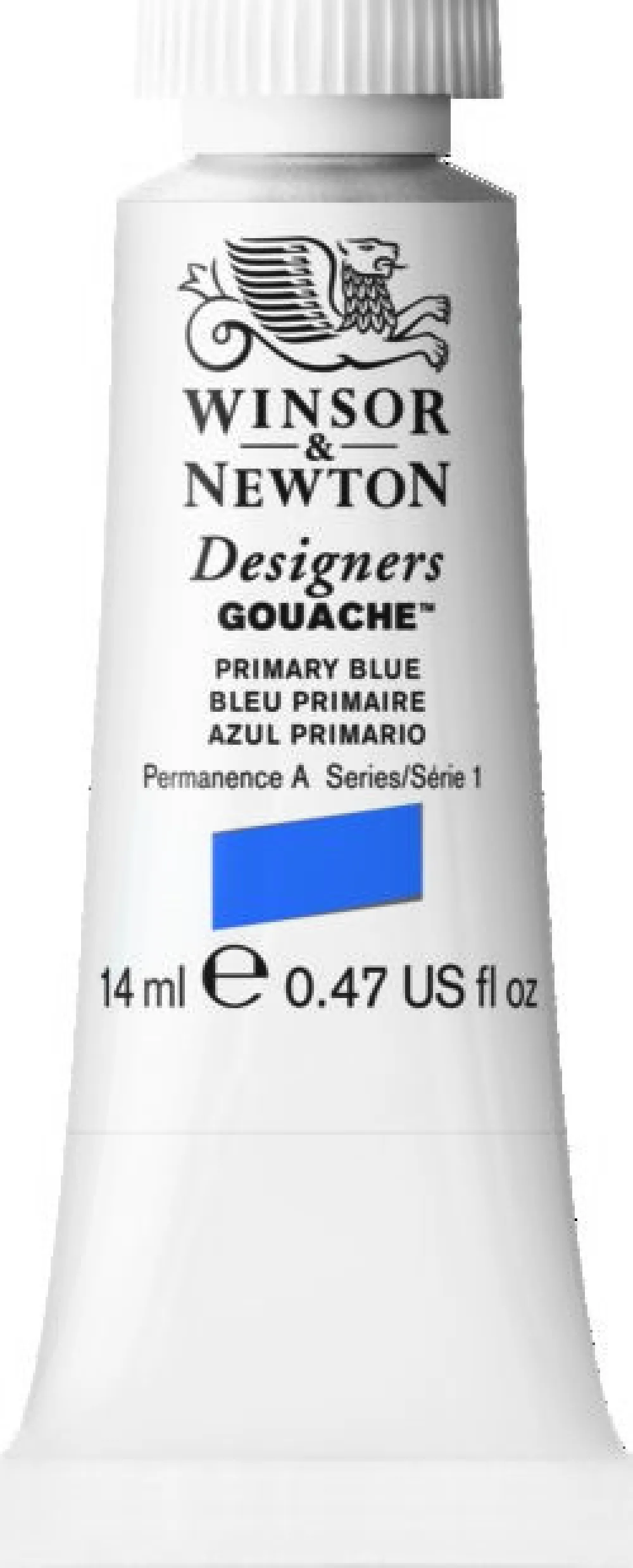 Winsor & Newton Farba gwasz Designers Gouache - - Primary Blue, 14 ml