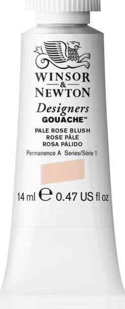 Winsor & Newton Farba gwasz Designers Gouache - - Pale Rose Blush, 14 ml