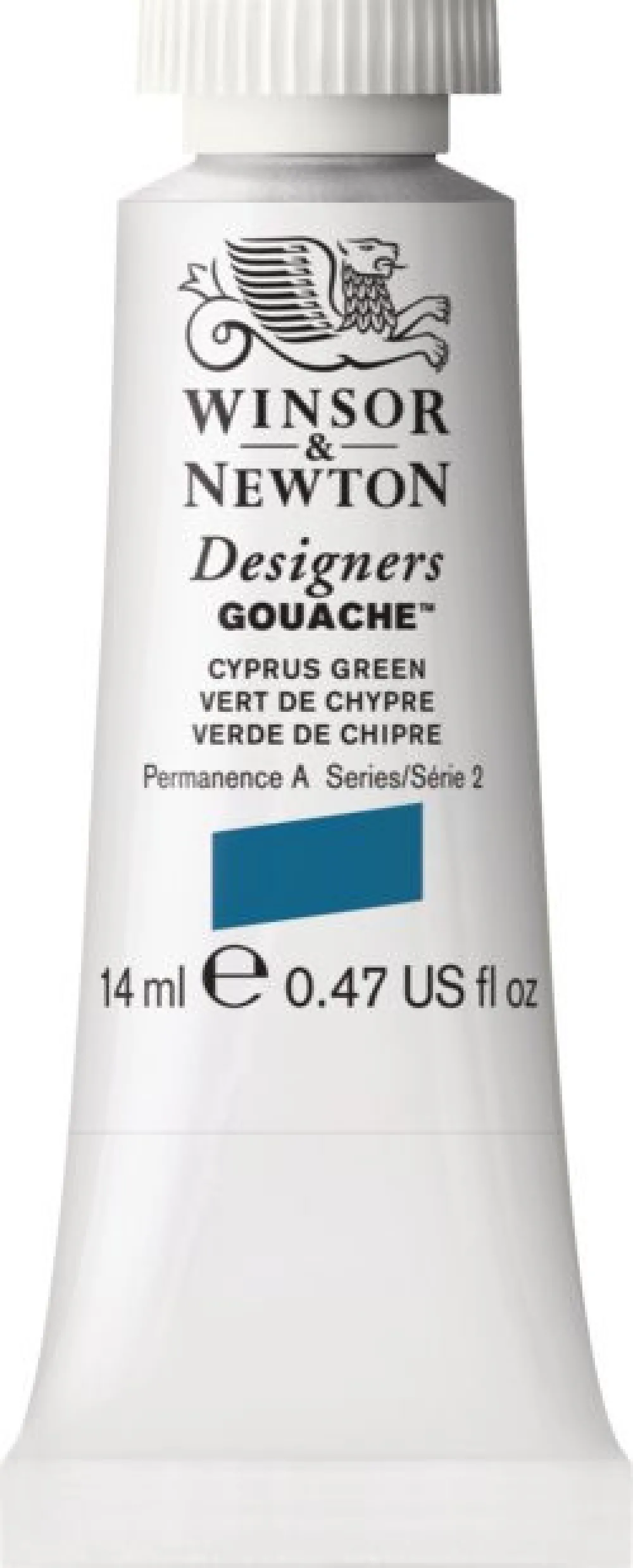 Winsor & Newton Farba gwasz Designers Gouache - - Cyprus Green, 14 ml