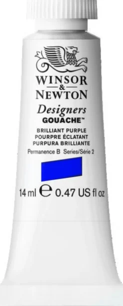 Winsor & Newton Farba gwasz Designers Gouache - - Brilliant Green, 14 ml > Farby Gwasze I Tempery