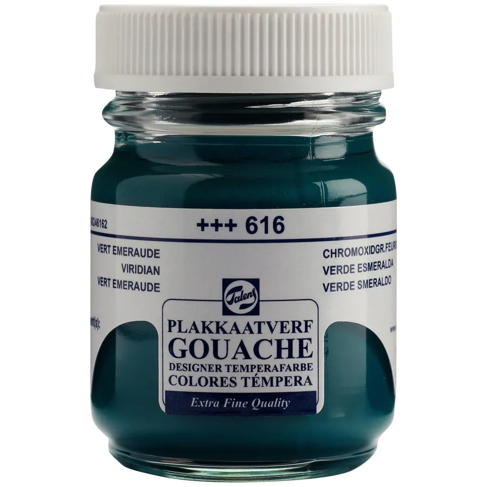 Talens Farba gwasz Gouache Extra Fine - - Viridian, 50 ml