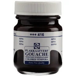 Talens Farba gwasz Gouache Extra Fine - - Burnt Sienna, 50 ml > Farby Gwasze I Tempery
