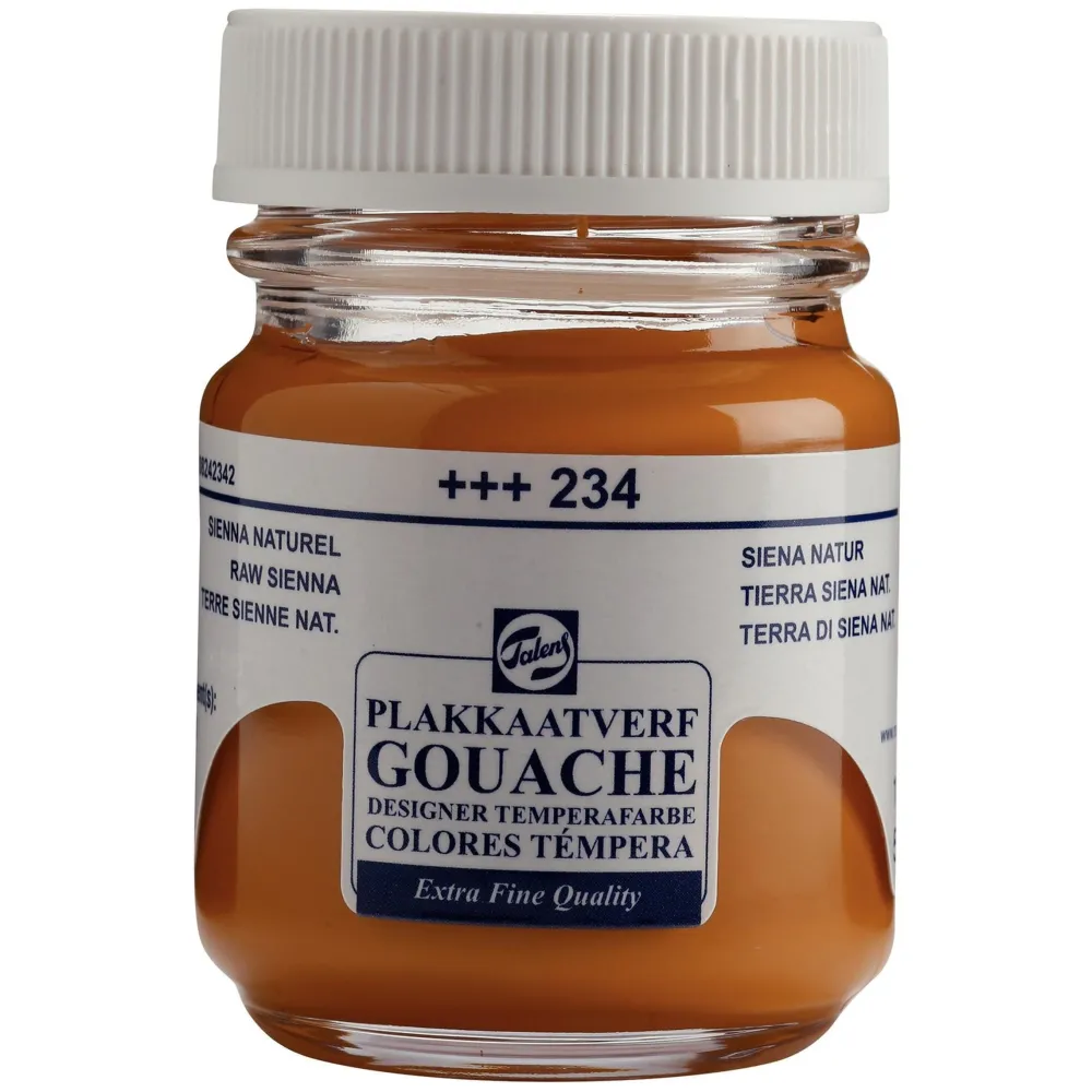 Talens Farba gwasz Gouache Extra Fine - - Raw Sienna, 50 ml