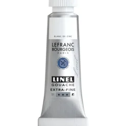 Lefranc & Bourgeois Farba gwasz Linel - - Zinc White 14 ml
