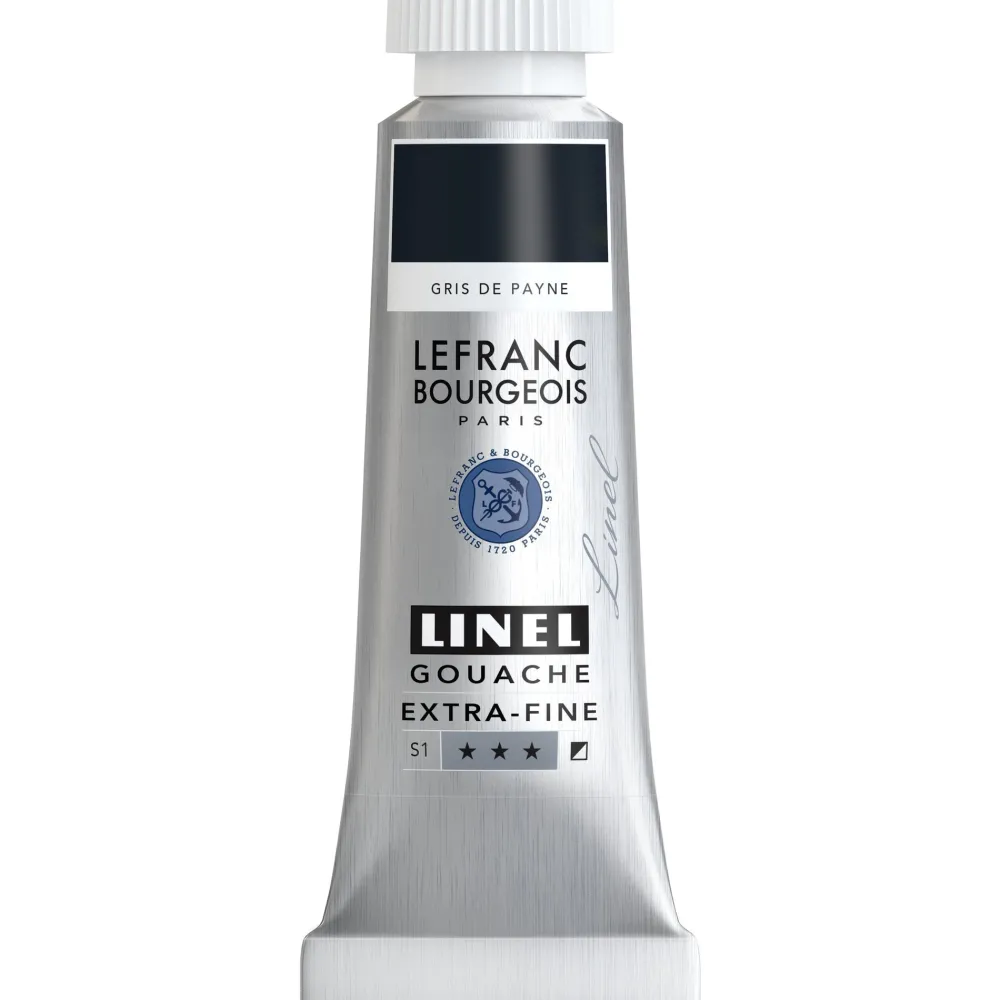 Lefranc & Bourgeois Farba gwasz Linel - - Payne's Grey 14 ml