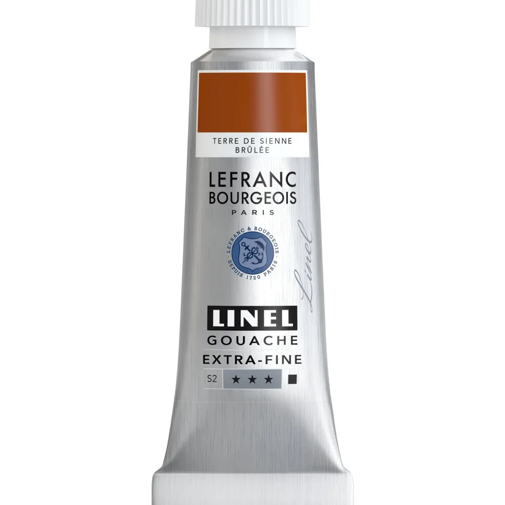 Lefranc & Bourgeois Farba gwasz Linel - - Burnt Sienna 14 ml