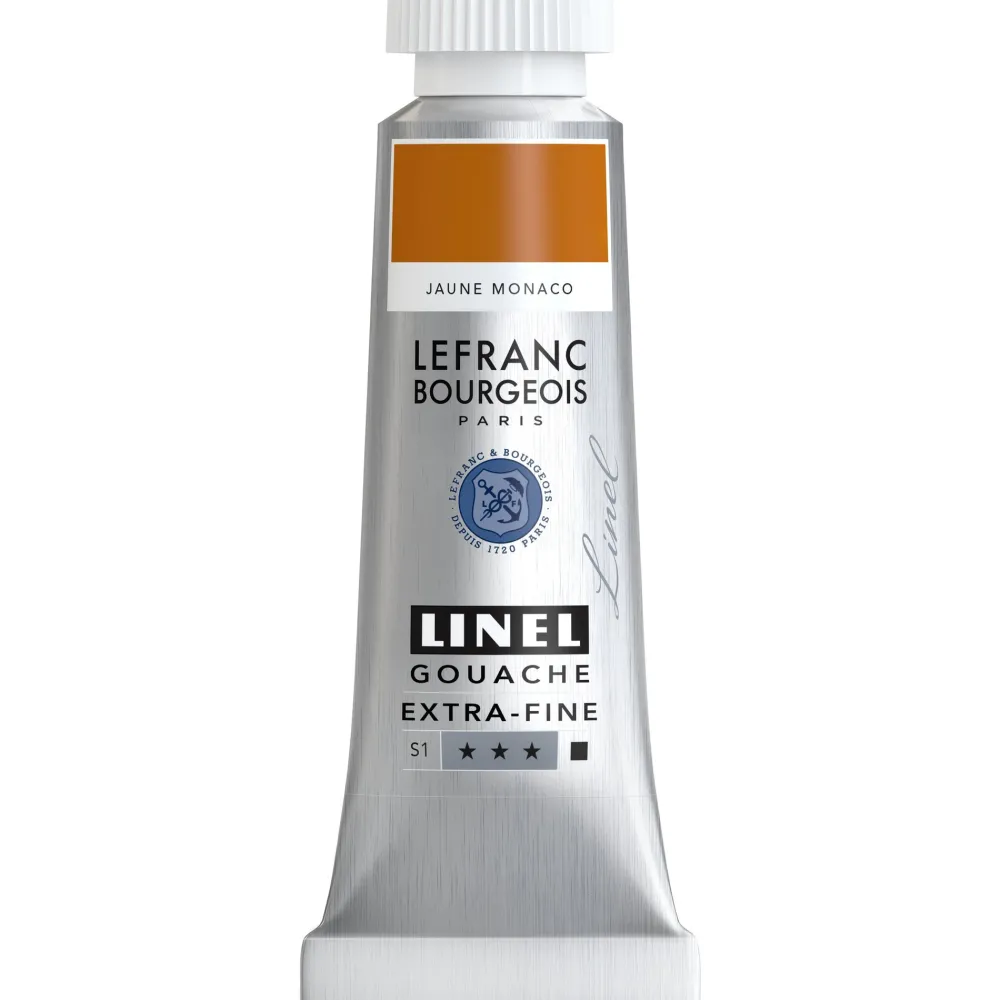Lefranc & Bourgeois Farba gwasz Linel - - Monaco Yellow 14 ml