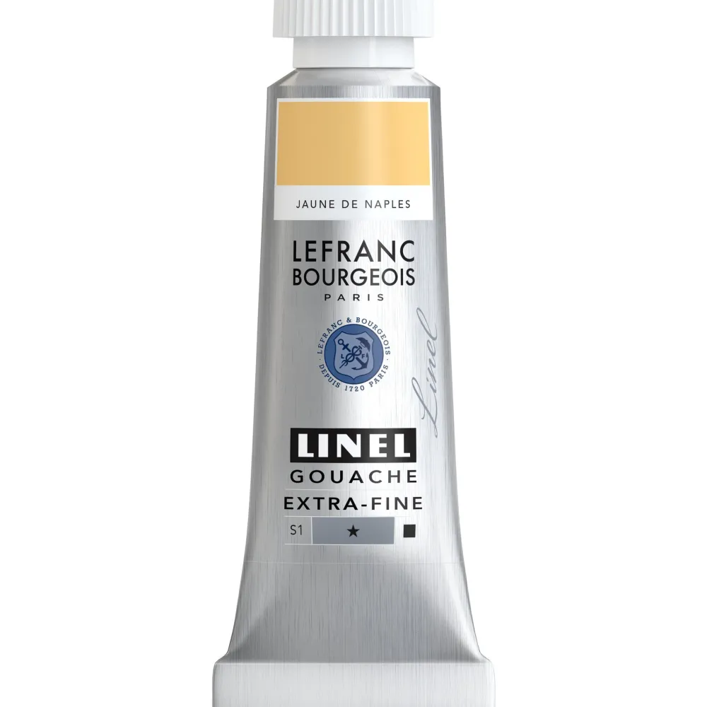 Lefranc & Bourgeois Farba gwasz Linel - - Naples Yellow 14 ml
