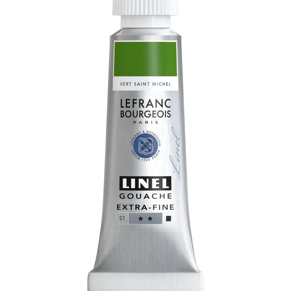Lefranc & Bourgeois Farba gwasz Linel - - St. Michael Green 14 ml