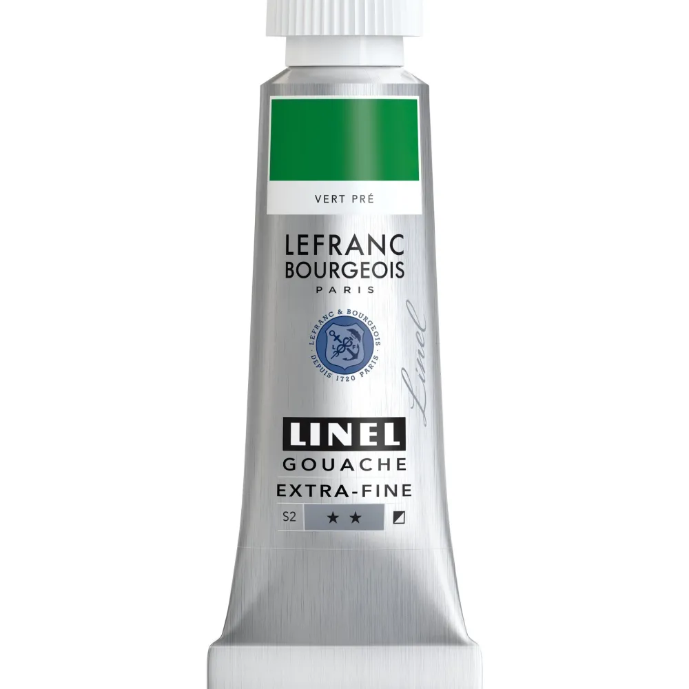 Lefranc & Bourgeois Farba gwasz Linel - - Field Green 14 ml > Farby Gwasze I Tempery