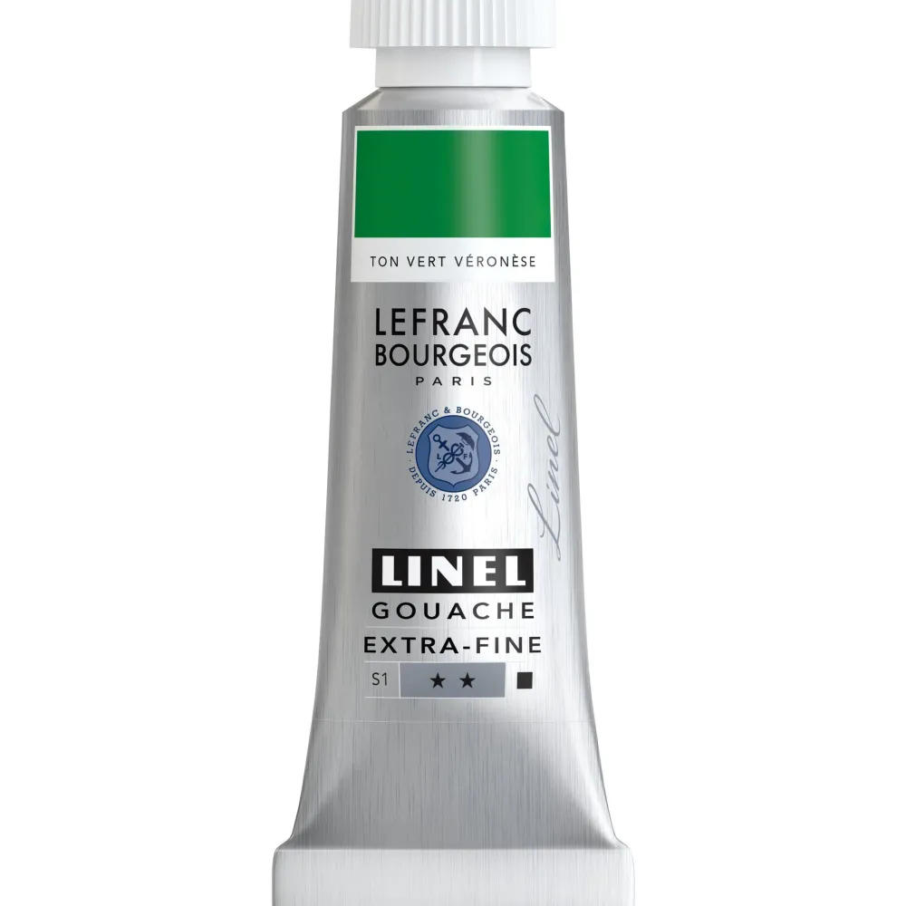 Lefranc & Bourgeois Farba gwasz Linel - - Viridian Imitation 14 ml > Farby Gwasze I Tempery