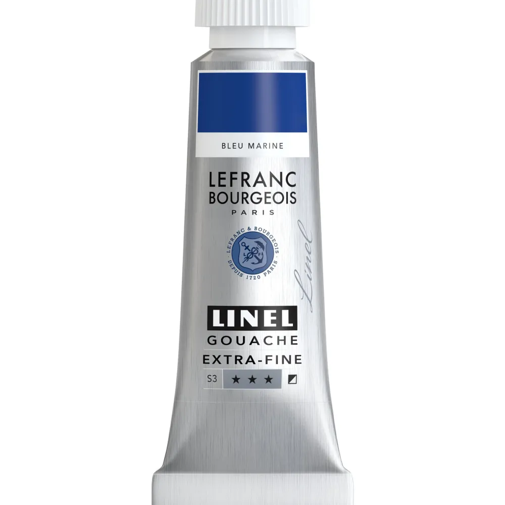 Lefranc & Bourgeois Farba gwasz Linel - - Marine Blue 14 ml