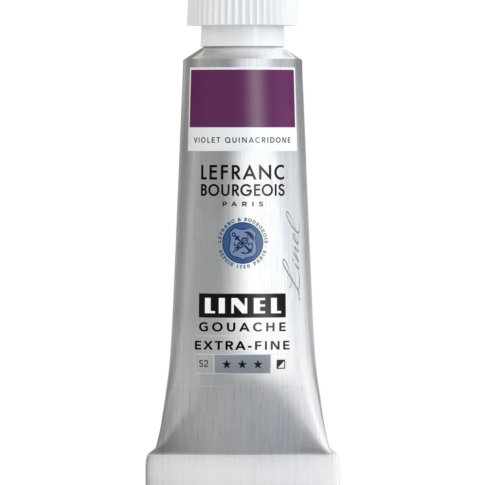 Lefranc & Bourgeois Farba gwasz Linel - - Quinacridone Violet 14 ml