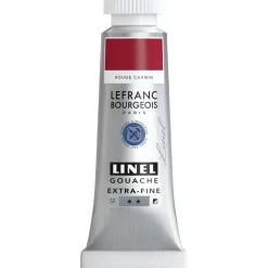 Lefranc & Bourgeois Farba gwasz Linel - - Carmine Red 14 ml