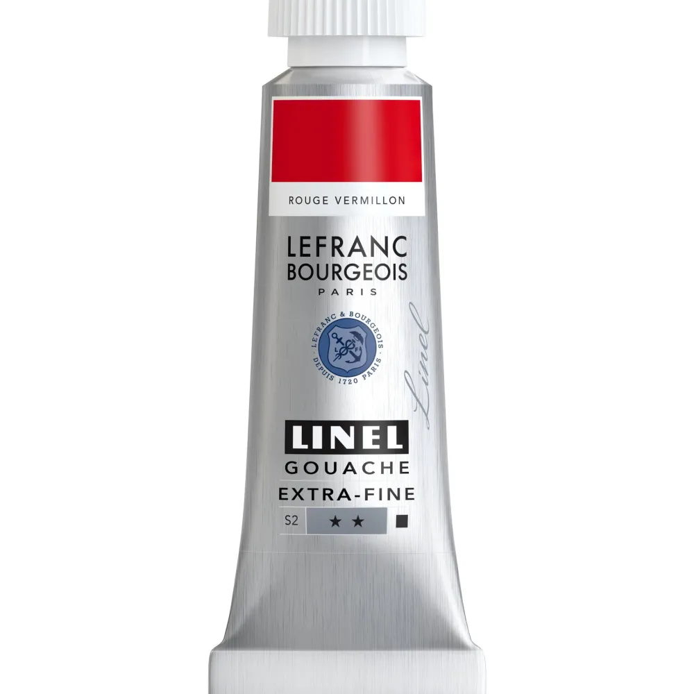 Lefranc & Bourgeois Farba gwasz Linel - - Vermilion 14 ml