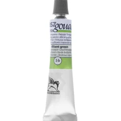 Renesans Farba gwasz - - 16, brilliant green, 20 ml > Farby Gwasze I Tempery