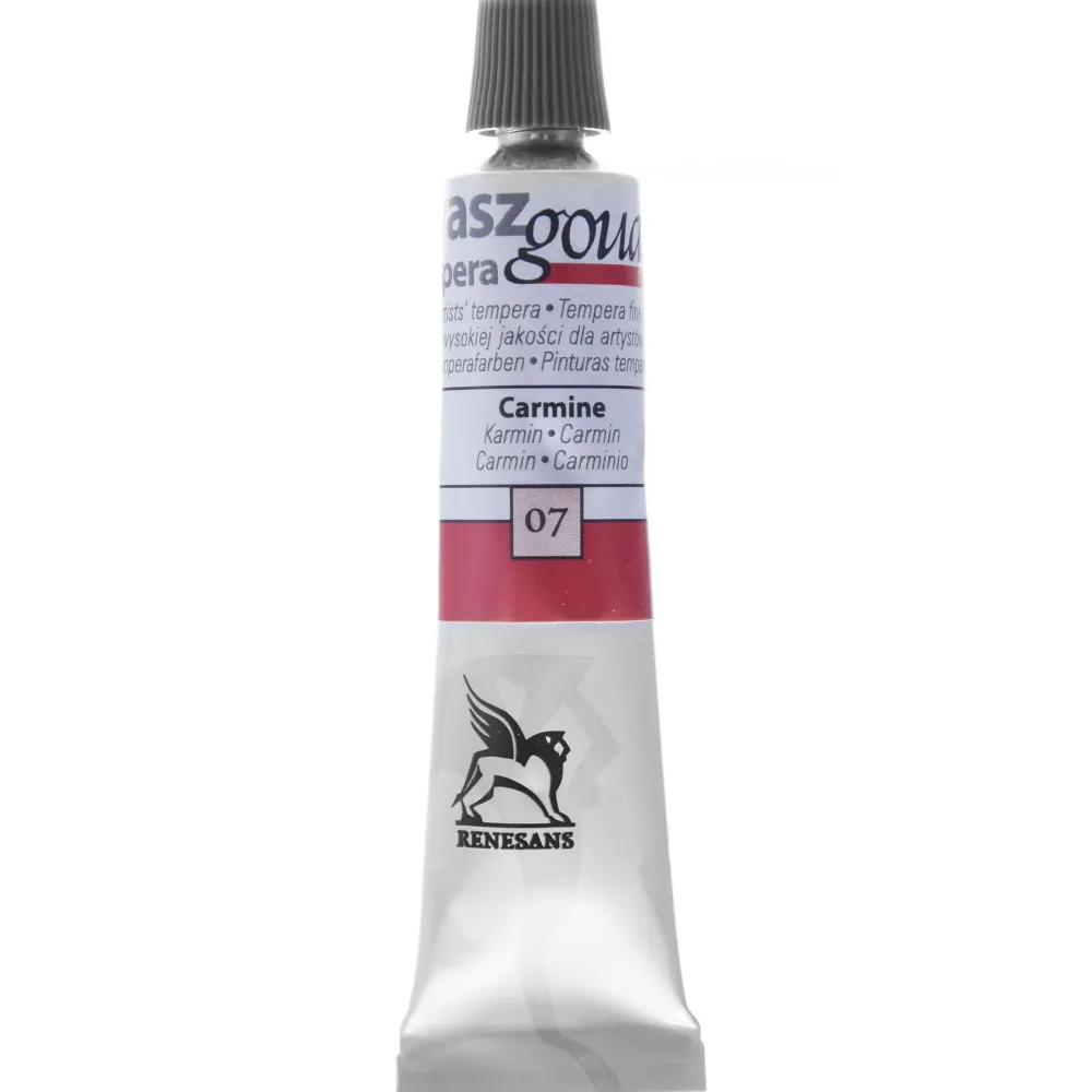 Renesans Farba gwasz - - 07, carmin, 20 ml