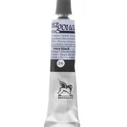 Renesans Farba gwasz - - 26, ivory black, 20 ml