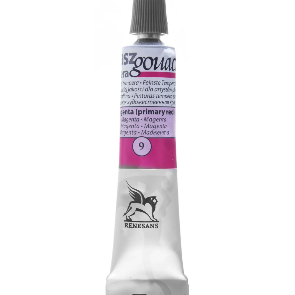 Renesans Farba gwasz - - 09, magenta (primary red), 20 ml