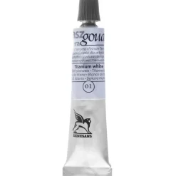 Renesans Farba gwasz - - 1, titanium white, 20 ml > Farby Gwasze I Tempery