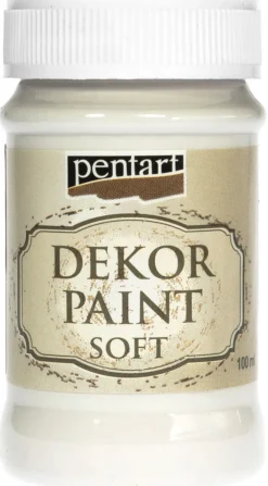 Pentart Farba kredowa - - biała, 100 ml