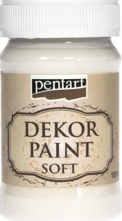 Pentart Farba kredowa - - biały krem, 100 ml > Farby Kredowe
