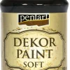 Pentart Farba kredowa - - czarna, 100 ml
