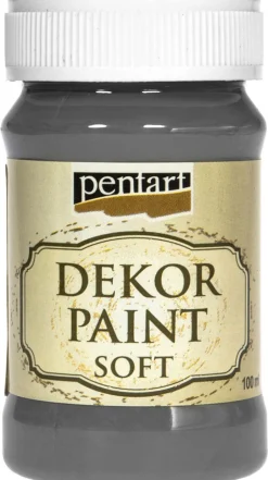 Pentart Farba kredowa - - grafitowy, 100 ml