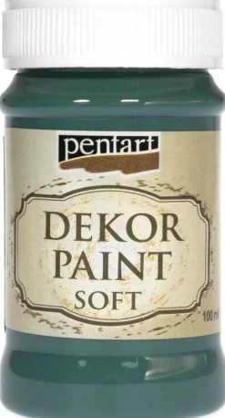 Pentart Farba kredowa - - intensywna zieleń, 100 ml > Farby Kredowe