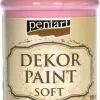 Pentart Farba kredowa - - jasny róż, 100 ml