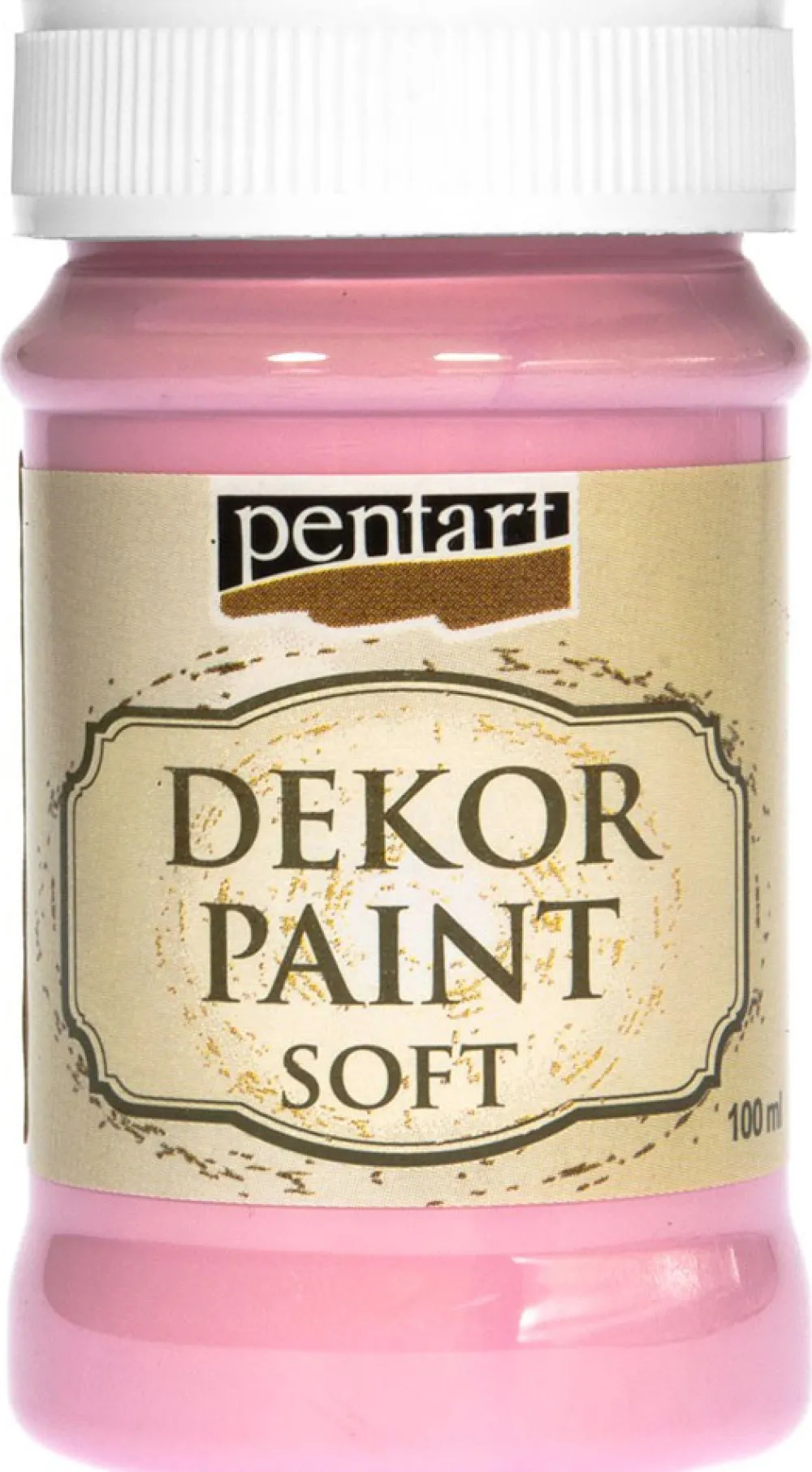 Pentart Farba kredowa - - jasny róż, 100 ml