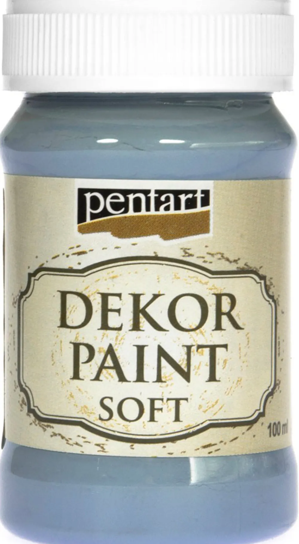 Pentart Farba kredowa - - niebieski len, 100 ml > Farby Kredowe