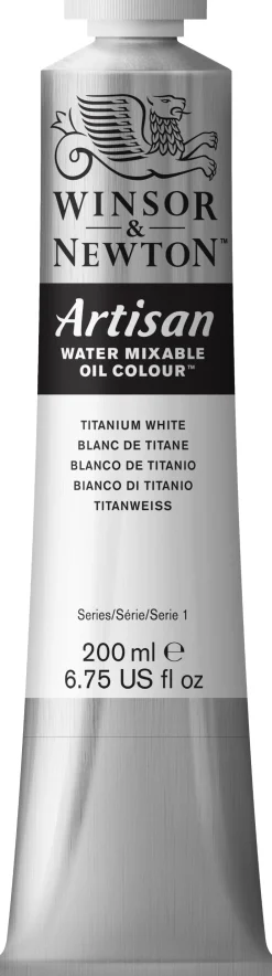 Winsor & Newton Farba olejna Artisan Water - - Titanium White, 200 ml > Farby Olejne|Farby Olejne Wodorozcieńczalne