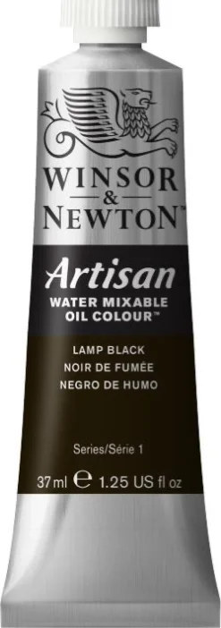 Winsor & Newton Farba olejna Artisan Water - - Ivory Black, 37 ml > Farby Olejne|Farby Olejne Wodorozcieńczalne
