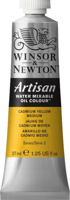 Winsor & Newton Farba olejna Artisan Water - - Cadmium Yellow Deep Hue, 37 ml > Farby Olejne|Farby Olejne Wodorozcieńczalne